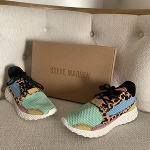 Steve Madden sneakers /multi color in original box